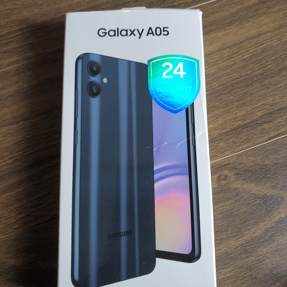 Samsung Galaxy A05 Midnight Black Phone
